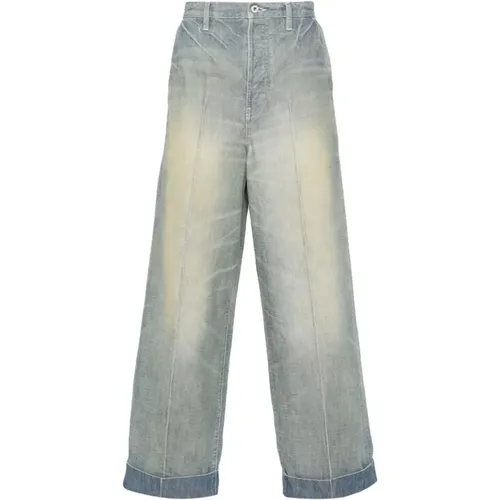 Straight Jeans, male, , Size: W30 Trousers - Kenzo - Modalova