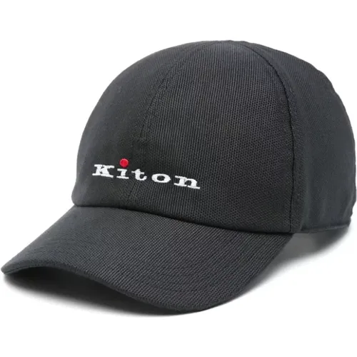Caps, male, , Size: ONE SIZE Stylish Hat - Kiton - Modalova