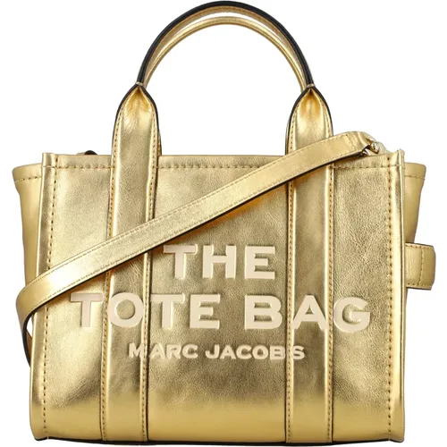 Gold Metallic Kleine Tote Tasche - Marc Jacobs - Modalova
