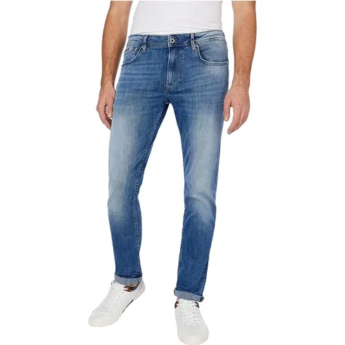 Classic Straight Jeans , male, Sizes: W32 L32, W31 L32, W34 L32 - Pepe Jeans - Modalova