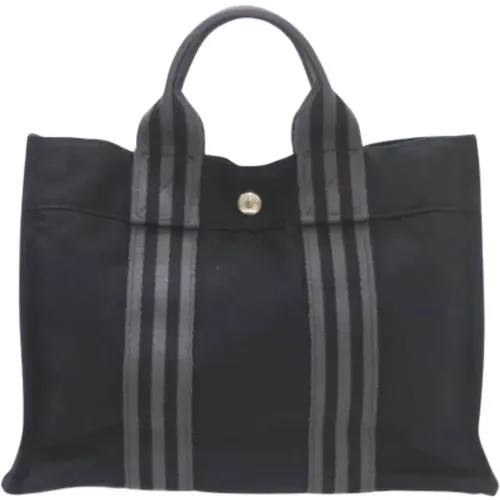 Pre-owned Tote Bags, female, , Size: ONE SIZE Pre-owned Cotton totes - Hermès Vintage - Modalova