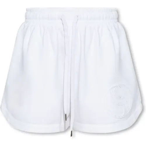 Shorts mit Logo , Damen, Größe: XS - Stella Mccartney - Modalova
