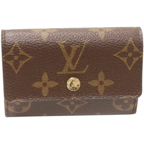 Pre-owned Wallets, female, , Size: ONE SIZE Pre-owned Canvas wallets - Louis Vuitton Vintage - Modalova