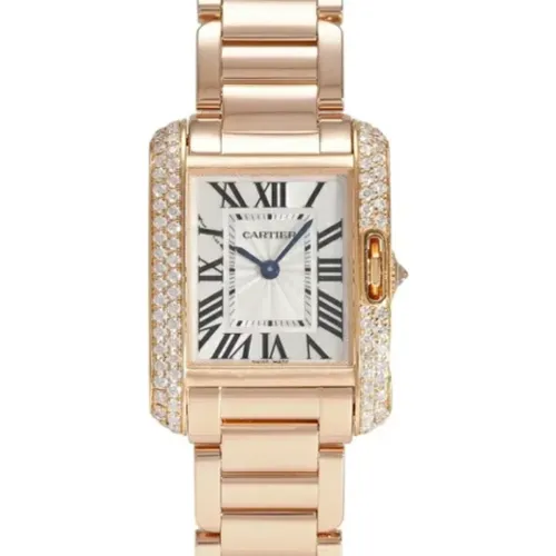 Pre-owned Watches, female, , Size: ONE SIZE Pre-owned Rose Gold watches - Cartier Vintage - Modalova