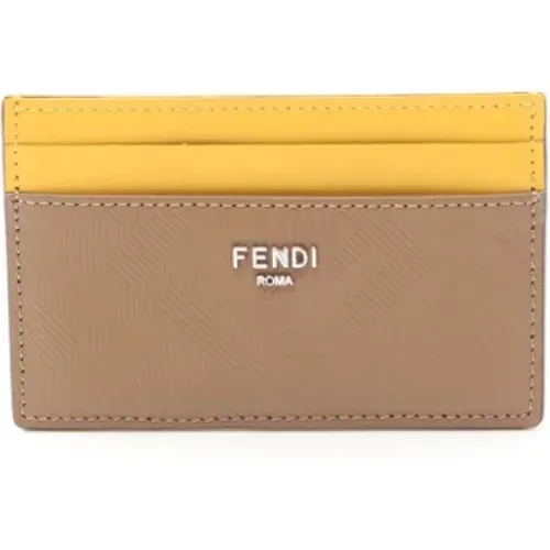 Pre-owned Wallets, female, , Size: ONE SIZE Pre-owned Leather wallets - Fendi Vintage - Modalova