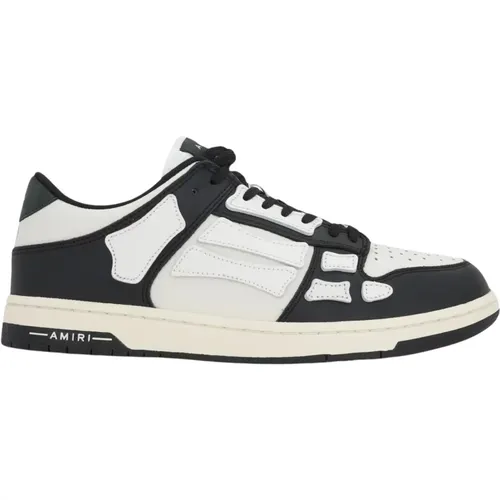 Leather Sneakers Skeleton Rubber Sole , male, Sizes: 9 UK, 11 UK, 7 UK, 8 UK, 10 UK, 6 UK - Amiri - Modalova