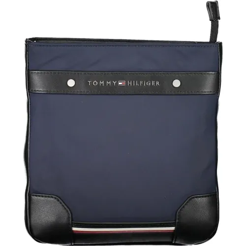 Messenger Bags, male, , Size: ONE SIZE Men's Shoulder Bag with Zip - Tommy Hilfiger - Modalova