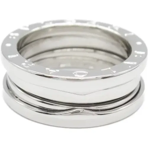 Pre-owned Jewellery, female, , Size: ONE SIZE Pre-owned White Gold rings - Bvlgari Vintage - Modalova