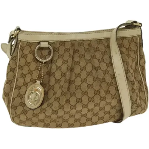 Pre-owned Canvas gucci-bags , female, Sizes: ONE SIZE - Gucci Vintage - Modalova