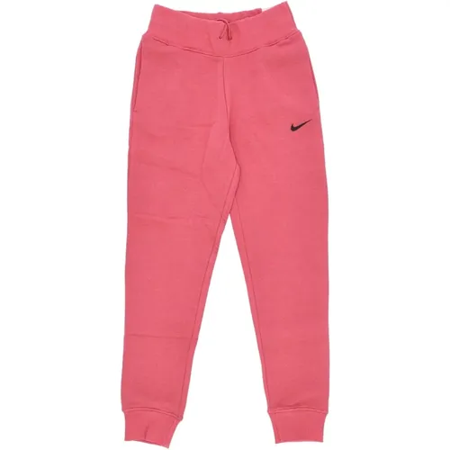 High-Waist Fleece Joggers Sportbekleidung Hose , Damen, Größe: M - Nike - Modalova