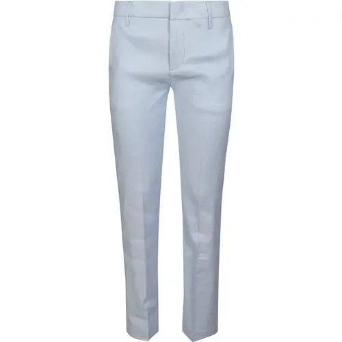 Slim-fit chino trousers for women , female, Sizes: W29, W25, W27, W28, W26 - Dondup - Modalova