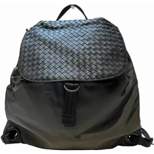 Pre-owned Backpacks, male, , Size: ONE SIZE Pre-owned Fabric shoulder-bags - Bottega Veneta Vintage - Modalova