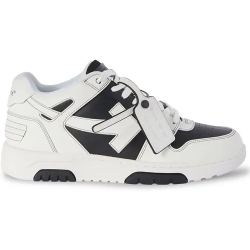 Niedrige Top Pfeil Sneakers Weiß , Herren, Größe: 44 EU - Off White - Modalova