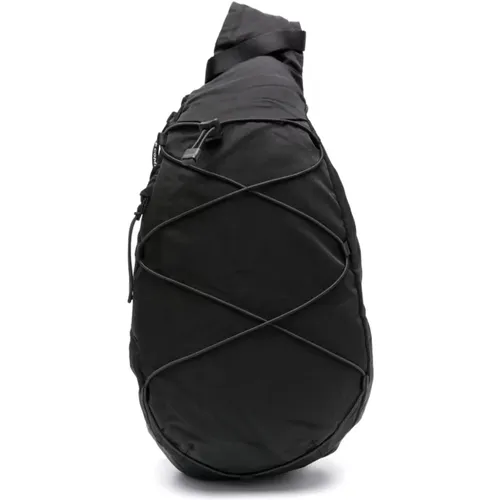 Nylon Shoulder Bag with Lens Detail , male, Sizes: ONE SIZE - C.P. Company - Modalova