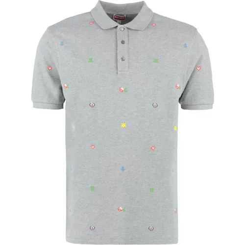 Polo Shirt Update your wardrobe with this men`s polo shirt. Made from a blend of 100% cotton and 100% polyester, this shirt is perfect for any occasio - Kenzo - Modalova