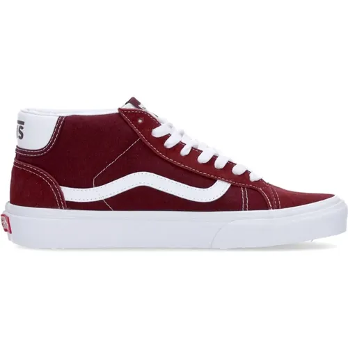 Sneakers, male, , Size: 7 US Mid Skool Sneaker Port Royale/White - Vans - Modalova