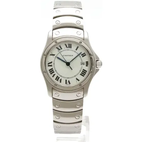 Pre-owned Watches, male, , Size: ONE SIZE Pre-owned Metal watches - Cartier Vintage - Modalova