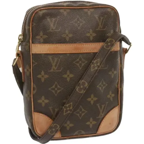 Pre-owned Canvas shoulder-bags , female, Sizes: ONE SIZE - Louis Vuitton Vintage - Modalova