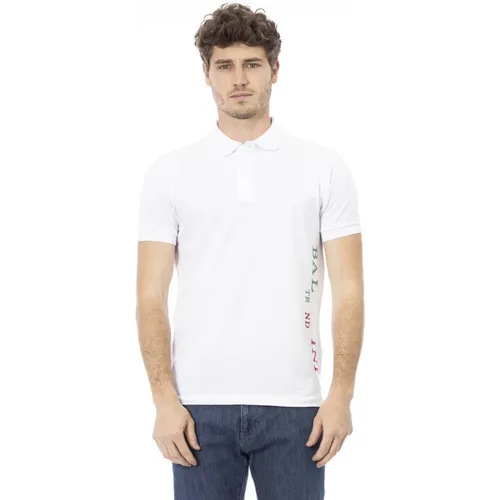 Bestickte Poloshirts - Kurzarm , Herren, Größe: 2XL - Baldinini - Modalova