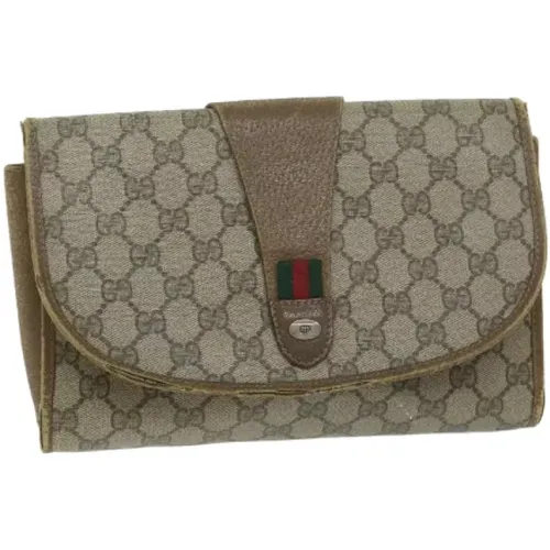 Pre-owned Canvas gucci-bags , female, Sizes: ONE SIZE - Gucci Vintage - Modalova