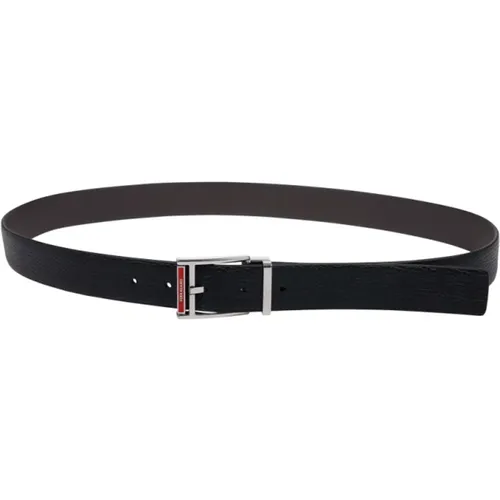Belts, male, , Size: 110 CM Double Adjustable Square Animation Belt - Ferragamo - Modalova