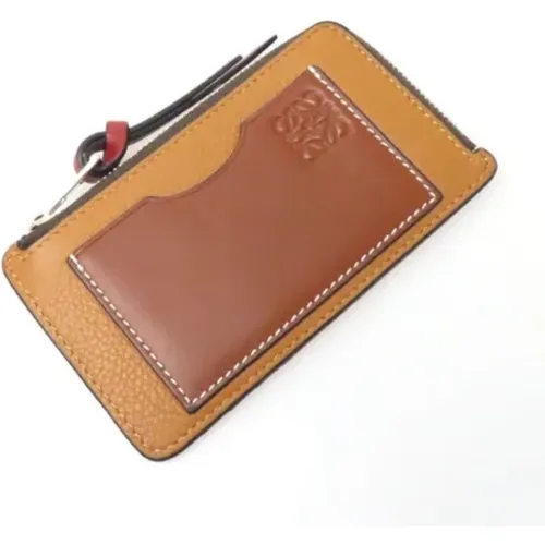 Pre-owned Wallets, female, , Size: ONE SIZE Pre-owned Leather wallets - Loewe Pre-owned - Modalova