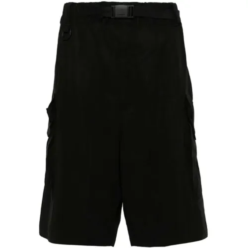 Long Shorts,Gewaschene Bermuda Shorts - Y-3 - Modalova