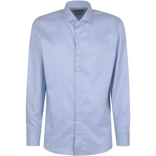 Blaue Hemden Camisas , Herren, Größe: 3XL - Canali - Modalova