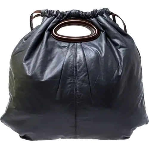 Pre-owned Bucket Bags, female, , Size: ONE SIZE Pre-owned Leather handbags - Marni Pre-owned - Modalova