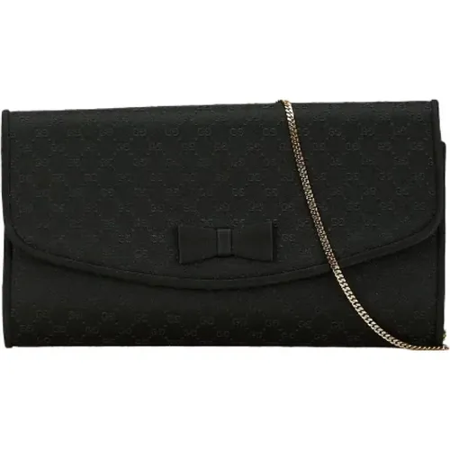 Pre-owned Cross Body Bags, female, , Size: ONE SIZE Pre-owned Canvas gucci-bags - Gucci Vintage - Modalova