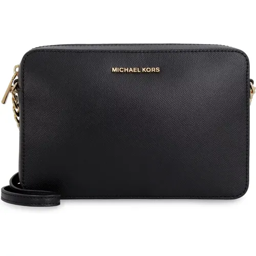 Leder Umhängetasche mit Kettenriemen , Damen, Größe: ONE Size - Michael Kors - Modalova