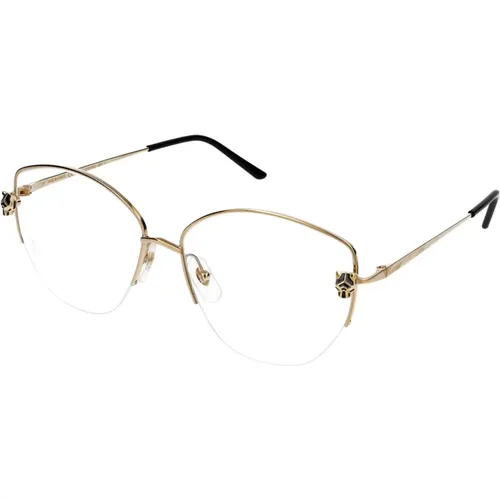 Stylish Eyeglasses Ct0370O , female, Sizes: 57 MM - Cartier - Modalova