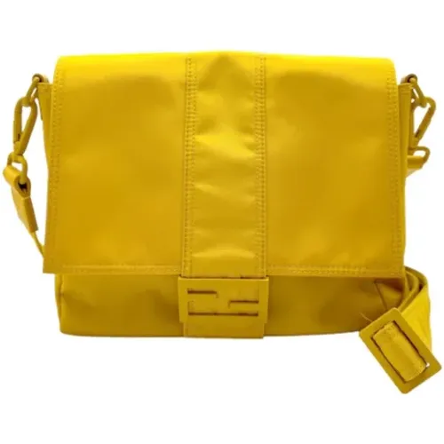 Pre-owned Cross Body Bags, female, , Size: ONE SIZE Pre-owned Nylon fendi-bags - Fendi Vintage - Modalova