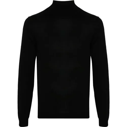 Turtlenecks, male, , Size: 3XL Merino Wool Knit Sweater - Roberto Collina - Modalova