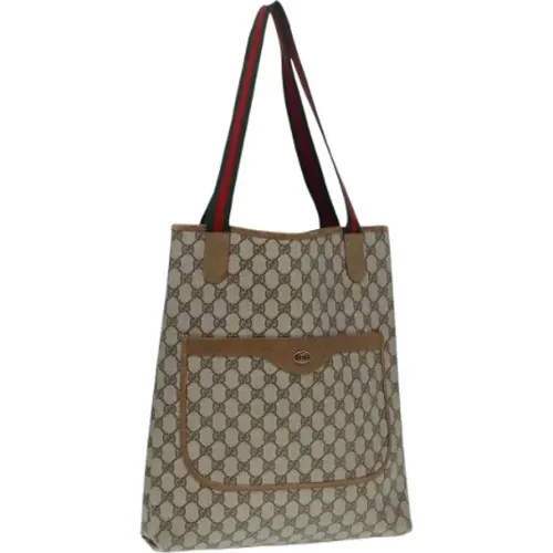 Pre-owned Tote Bags, female, , Size: ONE SIZE Pre-owned Leather gucci-bags - Gucci Vintage - Modalova