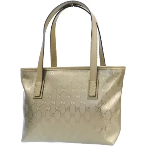 Pre-owned Tote Bags, female, , Size: ONE SIZE Pre-owned Plastic totes - Gucci Vintage - Modalova