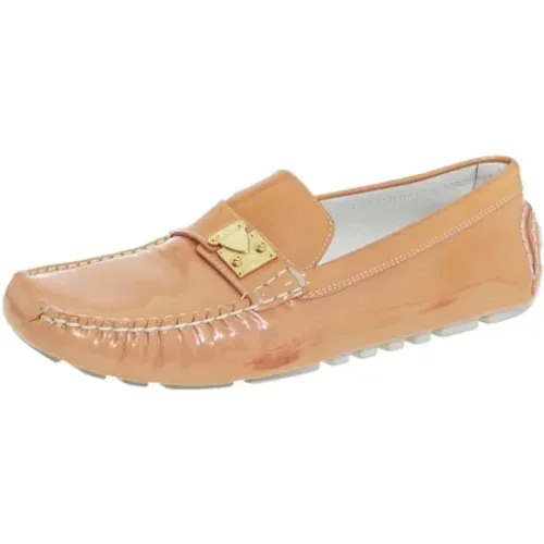 Pre-owned Flats, female, , Size: 10 US Pre-owned Leather flats - Louis Vuitton Vintage - Modalova