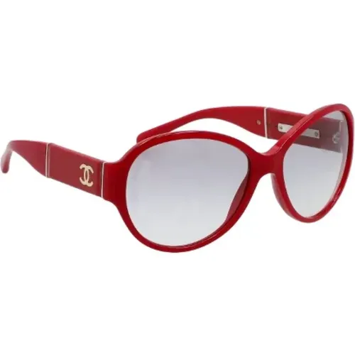 Pre-owned Accessories, female, , Size: ONE SIZE Pre-owned Glass sunglasses - Chanel Vintage - Modalova