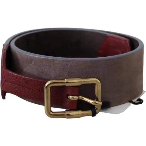 Leather Logo Buckle Waist Belt , female, Sizes: 70 CM - Gianfranco Ferré - Modalova