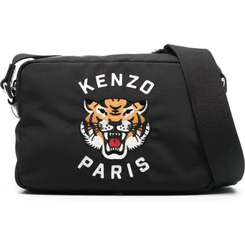 Schwarze Taschen - Stilvolle Kollektion , Herren, Größe: ONE Size - Kenzo - Modalova