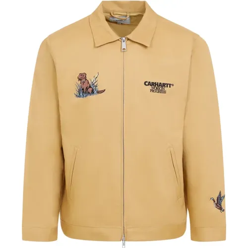 Bourbon Ducks Jacket , male, Sizes: S, M - Carhartt WIP - Modalova