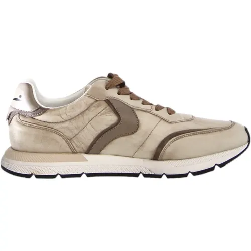 Leather Sneakers Storm 015 , male, Sizes: 7 UK, 11 UK, 5 UK, 10 UK, 8 UK, 6 UK, 9 UK - Voile blanche - Modalova