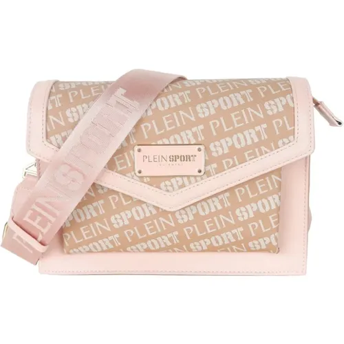 Cross Body Bags, female, , Size: ONE SIZE Pastel Shoulder Bag with Keychain - Plein Sport - Modalova