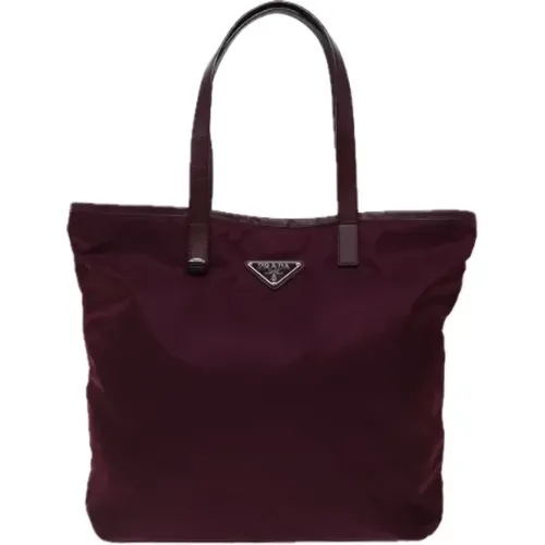 Pre-owned Tote Bags, female, , Size: ONE SIZE Pre-owned Fabric prada-bags - Prada Vintage - Modalova