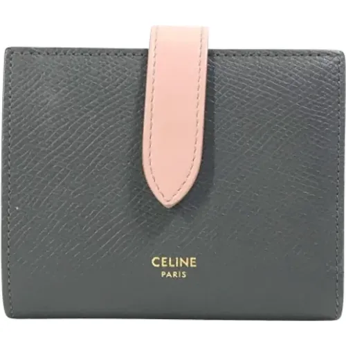 Pre-owned Wallets, female, , Size: ONE SIZE Pre-owned Leather wallets - Celine Vintage - Modalova