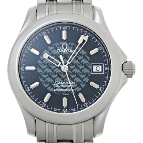 Pre-owned Watches, male, , Size: ONE SIZE Pre-owned Seamaster 120 Jacques Mayol 1997 Limited to 5,000 pieces worldwide - Omega Vintage - Modalova