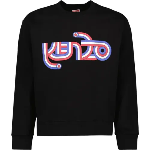 Logo Print Sweatshirt Kenzo - Kenzo - Modalova
