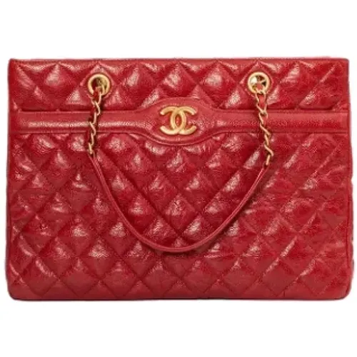 Pre-owned Leather chanel-bags , female, Sizes: ONE SIZE - Chanel Vintage - Modalova