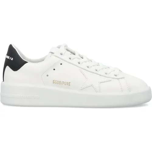 Sneakers,Weiße Leder Pure Star Sneakers - Golden Goose - Modalova