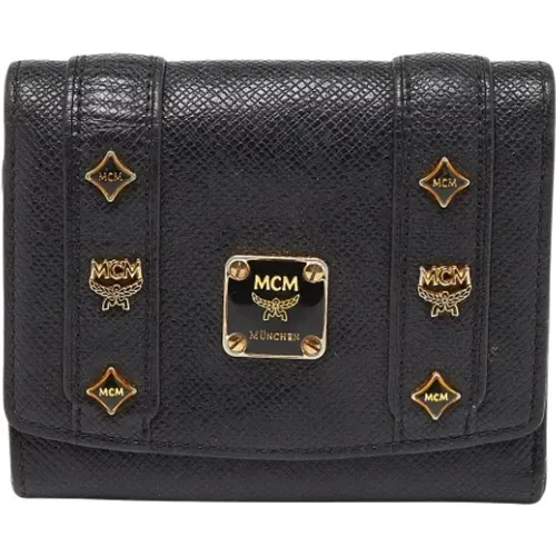 Pre-owned Wallets, female, , Size: ONE SIZE Pre-owned Leather wallets - MCM Pre-owned - Modalova